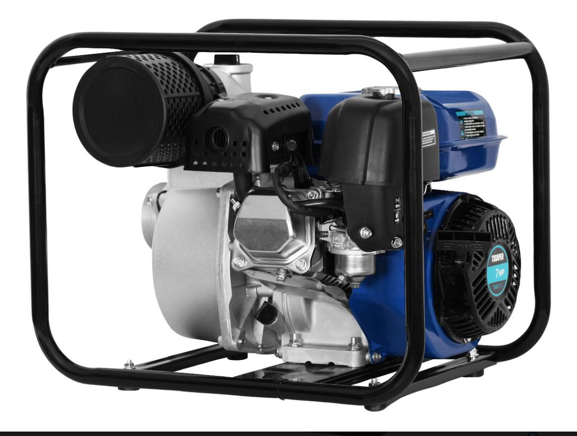 Motobomba a Gasolina 7cv auto escorvante 3pol